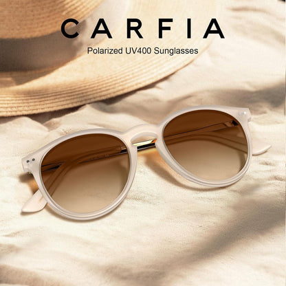 Polarisierte Sonnenbrille UV400 Schutz Retro Vintage Rund