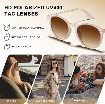 Polarisierte Sonnenbrille Damen Herren inkl. Etui und Reinigungstuch