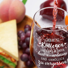 Weinglas Abschiedsgeschenk Kollegen Lustige Kollege
