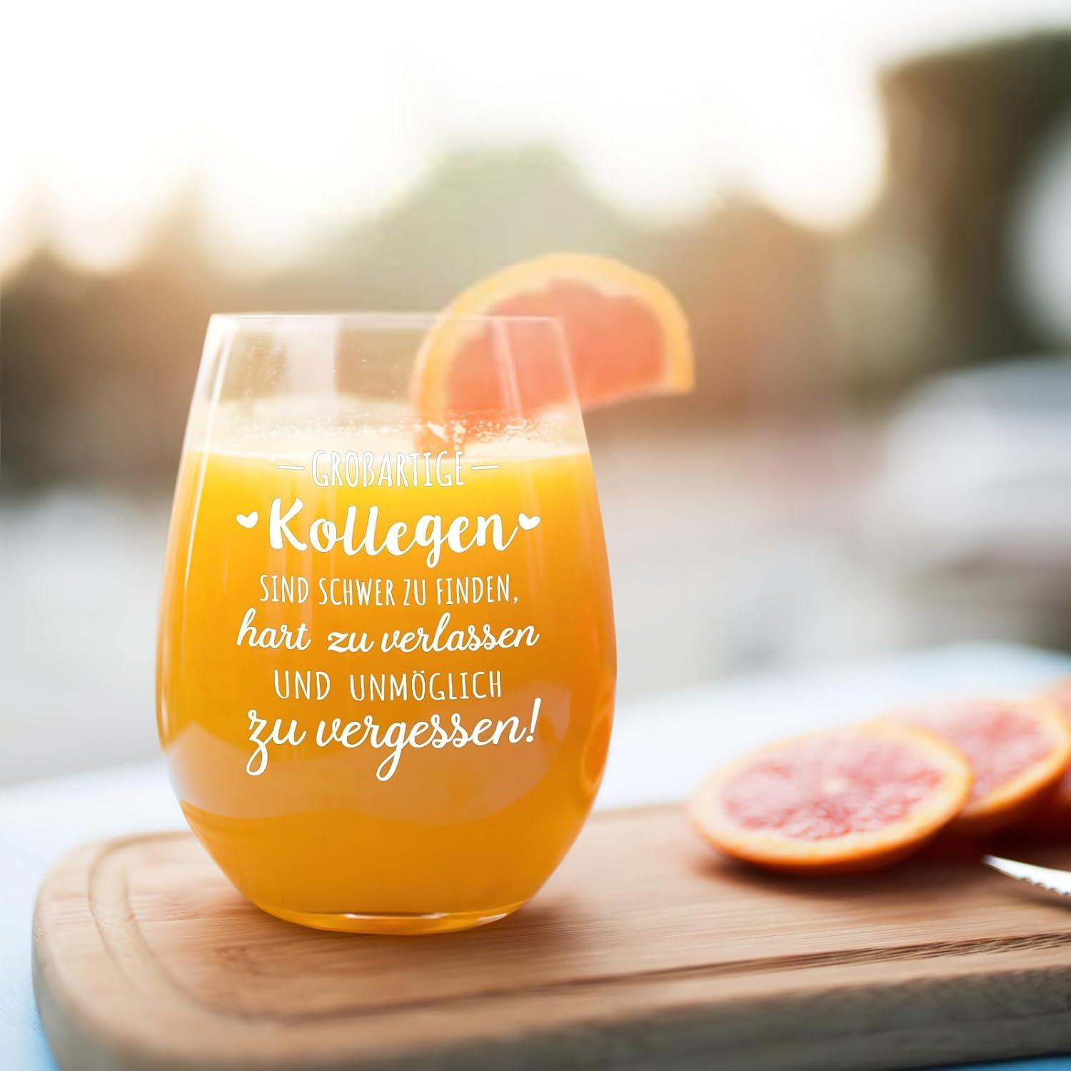 Joymaking Lustiges Abschiedsgeschenk Kollegen Weinglas 17oz Spruch