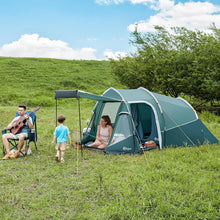 PORTAL 3 Personen Tunnelzelt 3000mm Wasserdicht Camping Zelt