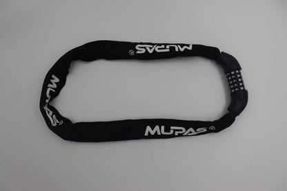 MUPAS 5-stelliges Fahrradschloss aus gehärtetem Stahl - Anti-Diebstahl Kombinationsschloss