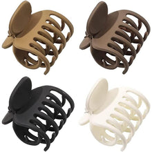 4 Stück Klauen-Haarspangen für Frauen und Mädchen - matte Haarklammern