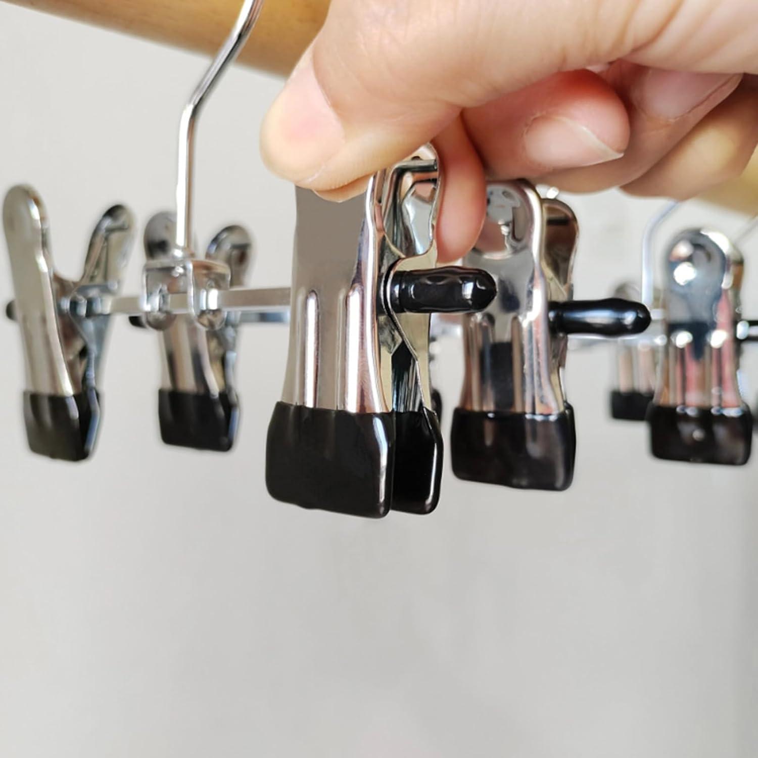 Metall Klammerhaken Kleiderbügel Stiefel Clips Rutschfester Haken