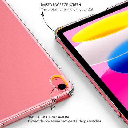 iPad 10.9 Zoll Generation 2022 Hülle Wassermelonenrot Ultra Dünn Standfunktion