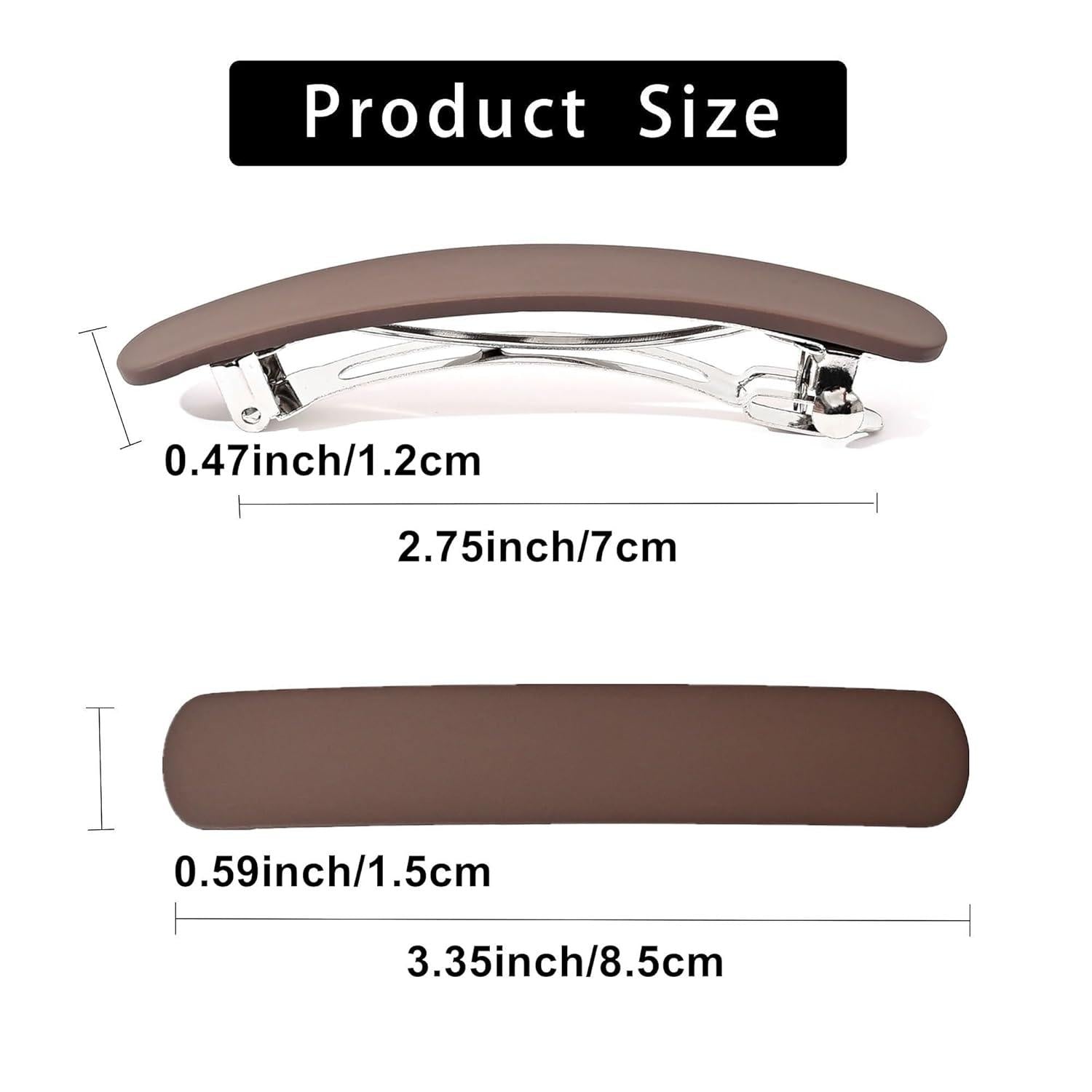 Französische Haarspangen Damen Set Dünnes & Dickes Haar Clips