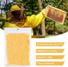 Bienenwachs Pastillen Gelb 100g für Kerzen Gießen & Kosmetik