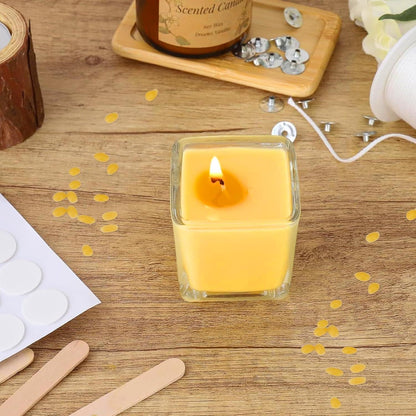100% reines Bienenwachs Pastillen Gelb 100g - Kerzenwachs Gießen Bio Kosmetik