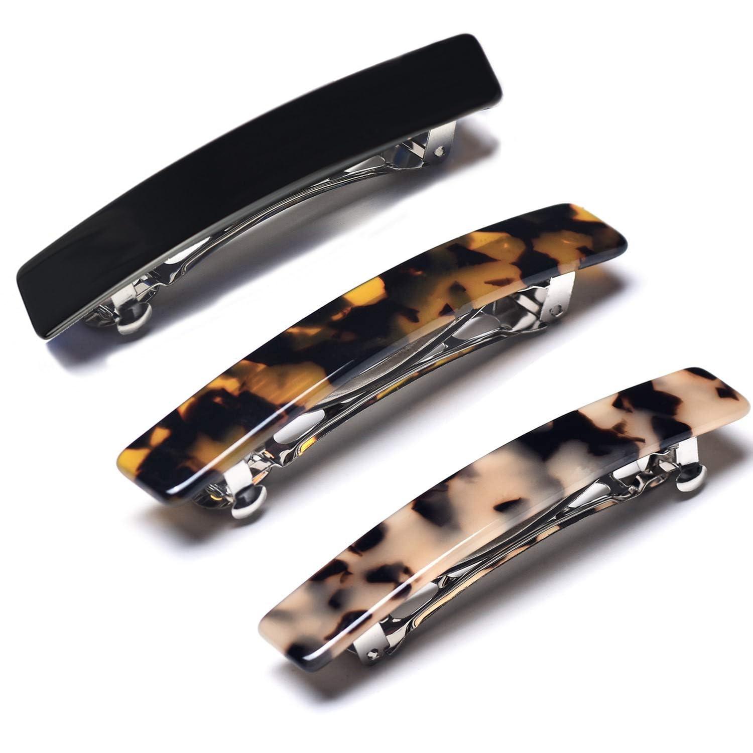 Haarspangen Damen Set Französische Automatische Clips