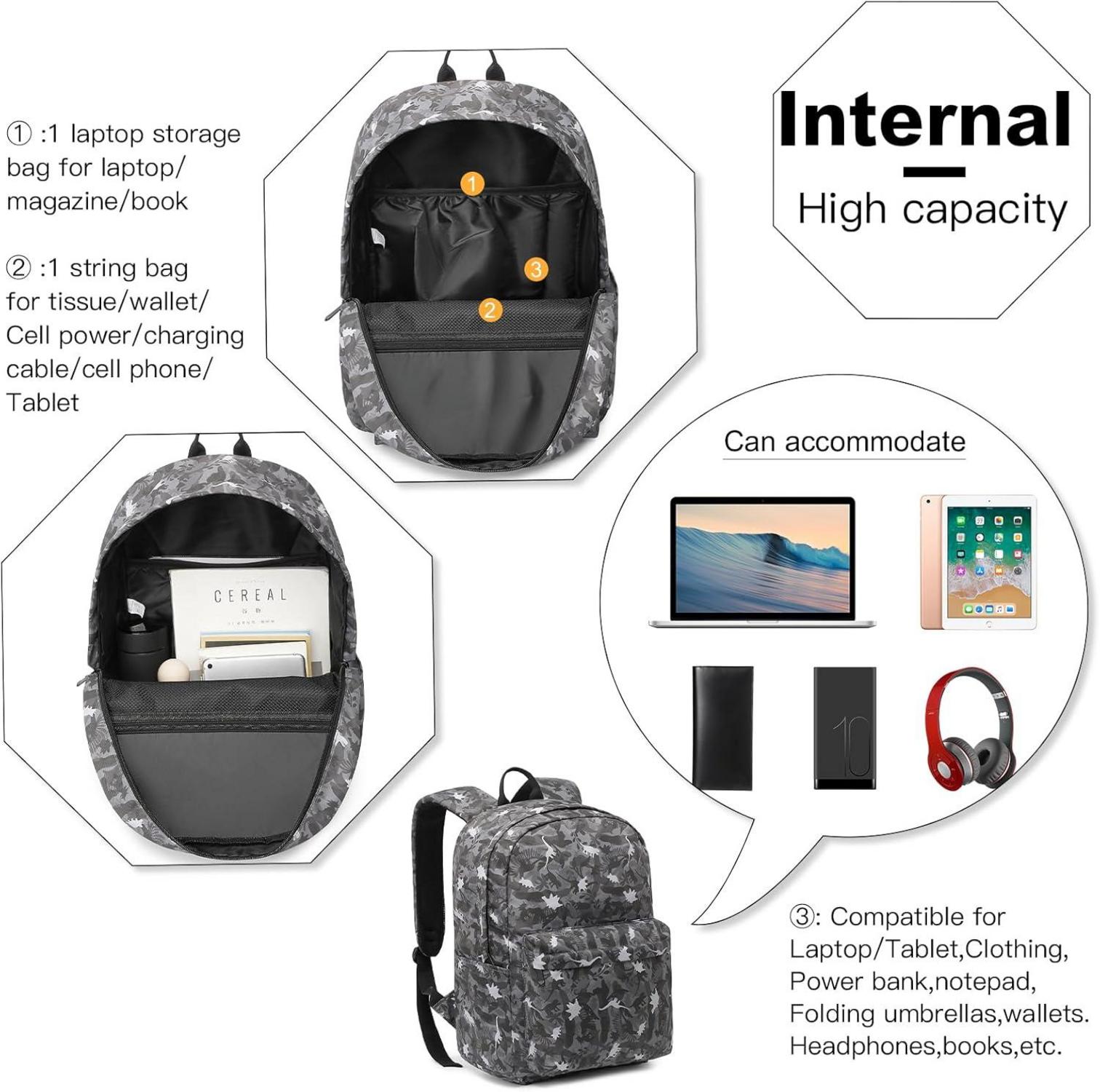 Schulrucksack Mädchen Jungen Reiserucksack Arbeitstasche