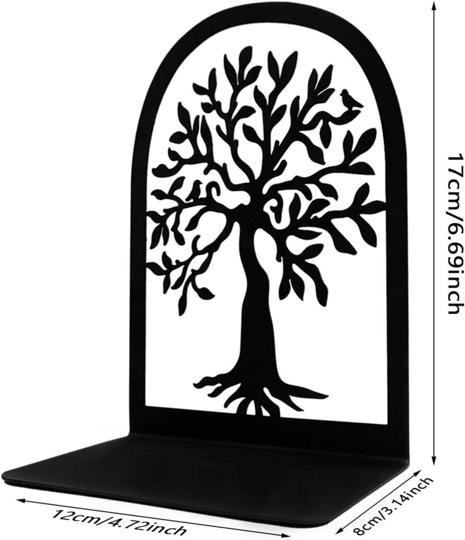 Metall Buchstützen Bücherhalter Regal Deko Bücherhalter (2
