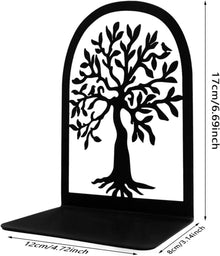 Metall Buchstützen Bücherhalter Regal Deko Bücherhalter (2