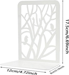 Qualsen Bücherstütze Metall Buchstützen Bookends Regal