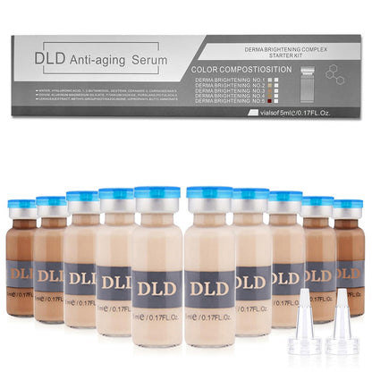 BB Facial Glow Starter Kit Pigment Serum Set 10 Fläschchen 5ml
