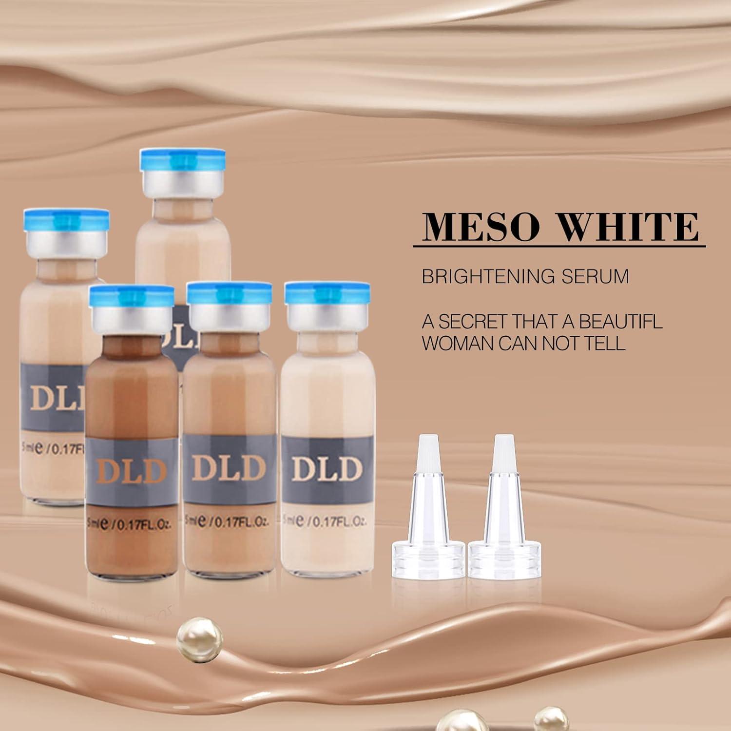 BB Facial Glow Starter Kit Pigment Serum Peptide 10x5ml 5 Farben