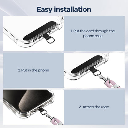 Handykette Universal mit 2 Stück Patch