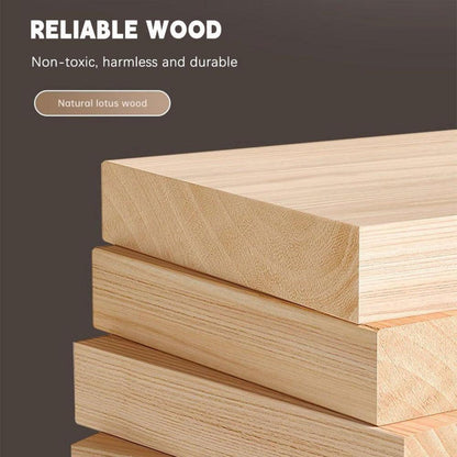 Holz Gürtelhalter mit 8 Haken – Platzsparender Kleiderbügel Organizer