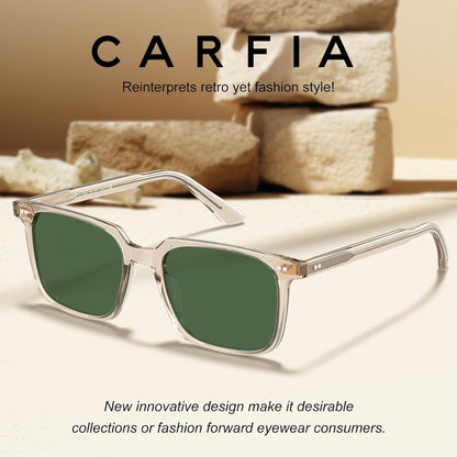 Polarisierte UV400 Sonnenbrille Retro Design_rand146 mm - Glashöhe42mm