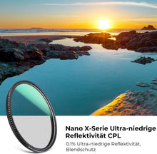 67mm CPL Filter Polarisationsfilter Nano-X Serie mit MRC