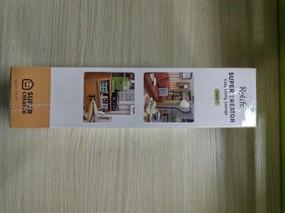 Rolife Miniaturhaus Bausatz Super World Puppenhaus Modellbausatz mit Möbeln und Zubehör