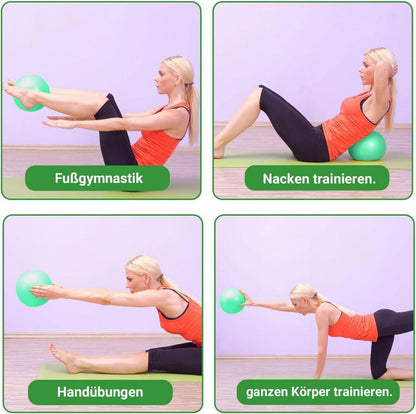 Gymnastikball Pilates-Ball 25cm Yoga Baby Soft Rutschfester Weicher
