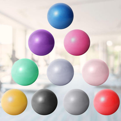 Gymnastikball 25cm Yoga Pilates-Ball Soft Rutschfester Fitnessball