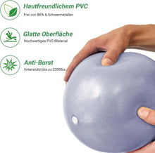 25cm Gymnastikball Pilates Ball Yoga Soft Rutschfest