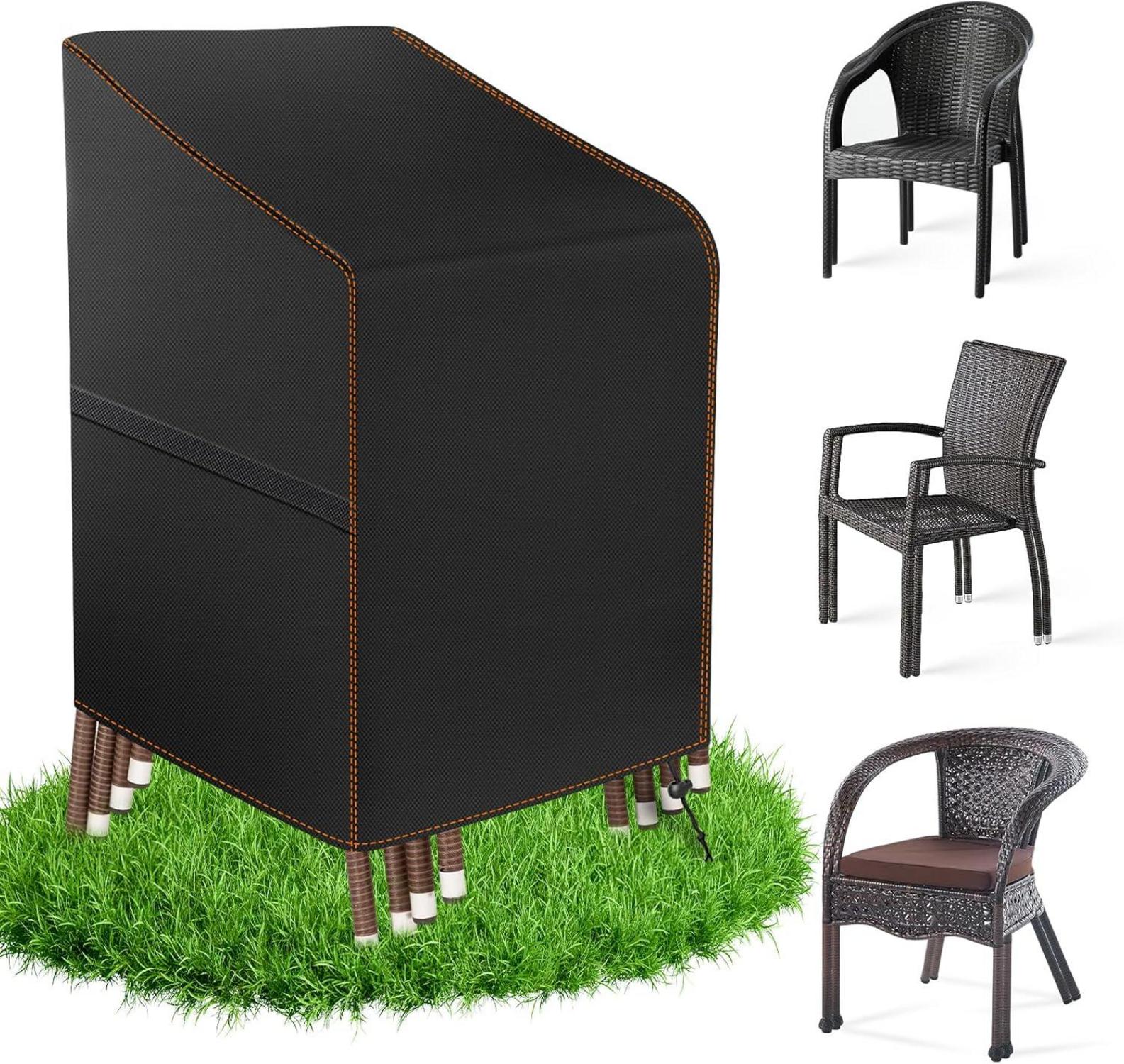 Gartenstuhl Abdeckung 420D Oxford Wasserdicht Winterfest