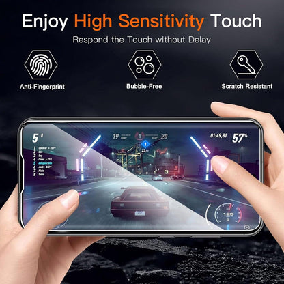 Samsung Galaxy S23 FE Schutzfolie Panzerglas 3 Stk Anti-Kratzen 9H