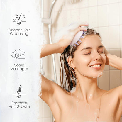Kopfhaut Massagebürste Shampoo Bürste für Haarwachstum & Scalp Massage