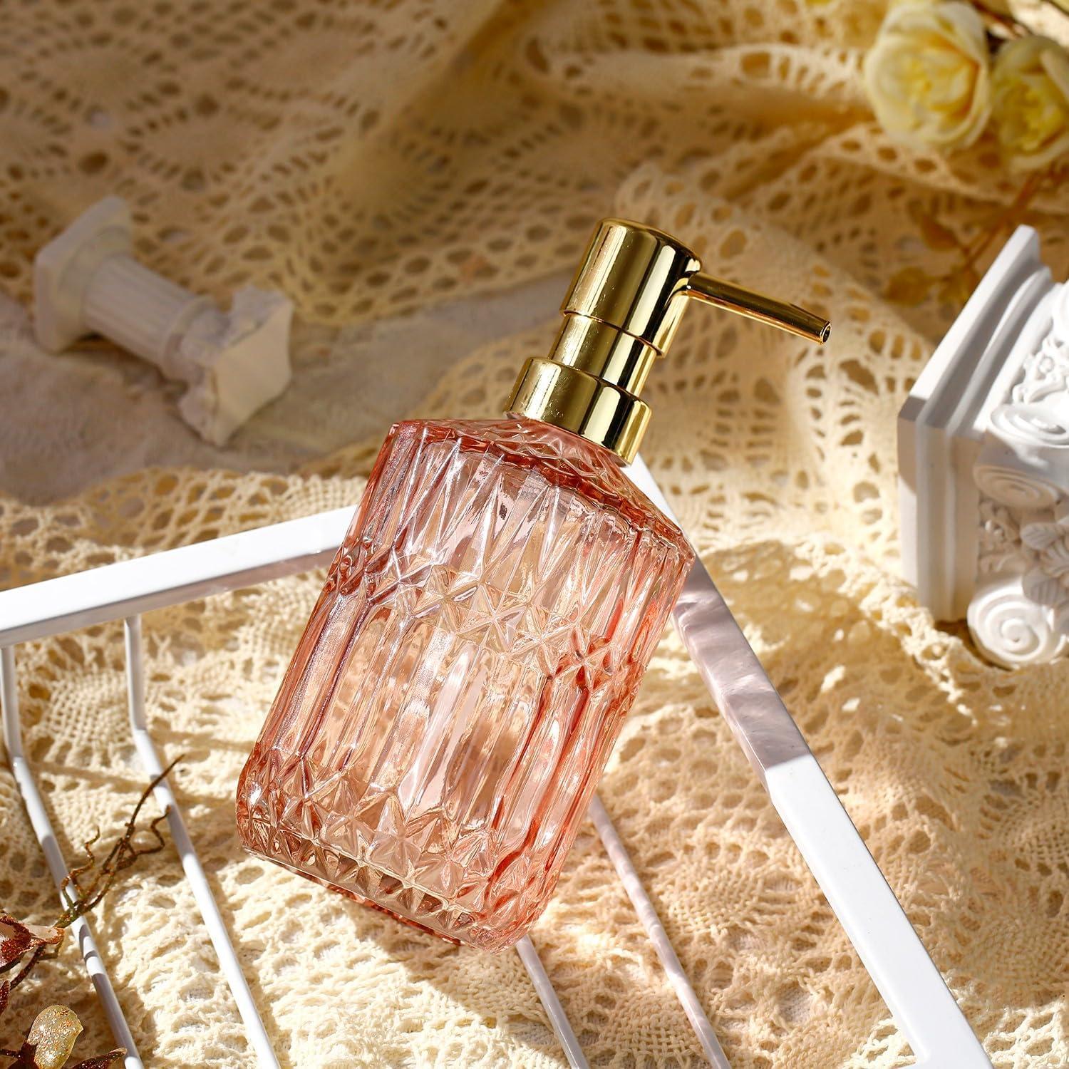 YunNasi Seifenspender aus Glas für Flüssigseifen