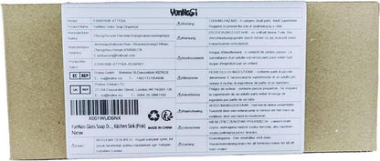 YunNasi Seifenspender aus Glas für Flüssigseifen