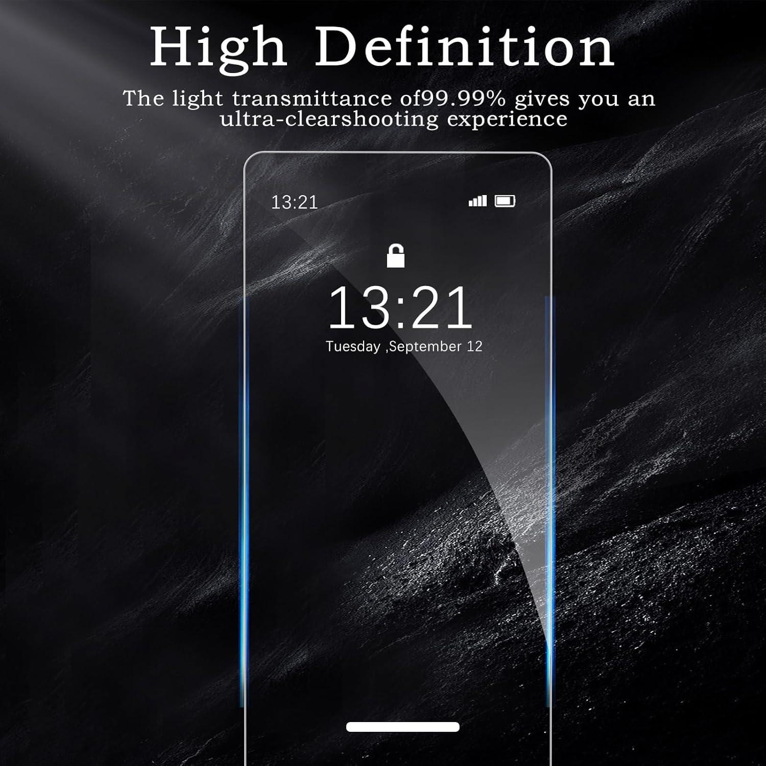 3x Panzer Schutz Glas Samsung Galaxy A71/A72/A73, HD 9H Härte, Anti-Kratzen, Anti-Öl