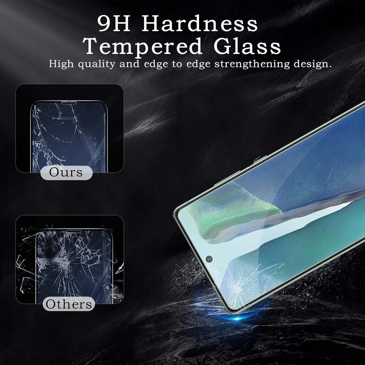 3x Samsung Galaxy Note 20 Panzerglas Displayschutzfolie 9H Schutzfolie