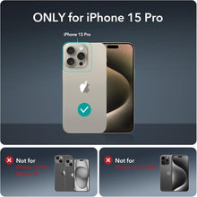 ESR iPhone 15 Pro Hülle MagSafe 360 Grad Schutzhülle Grau
