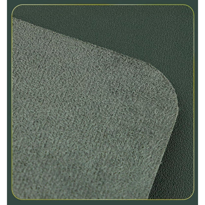 Tischdecke wasserdicht Matcha Grün 90x200 cm in Lederoptik