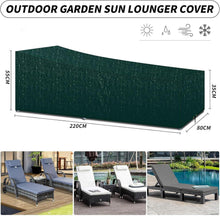 PATIO PLUS Sonnenliegen Abdeckung wasserdicht UV-Schutz