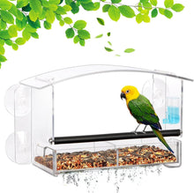 Vogelfutterstation für Fenster mit starken