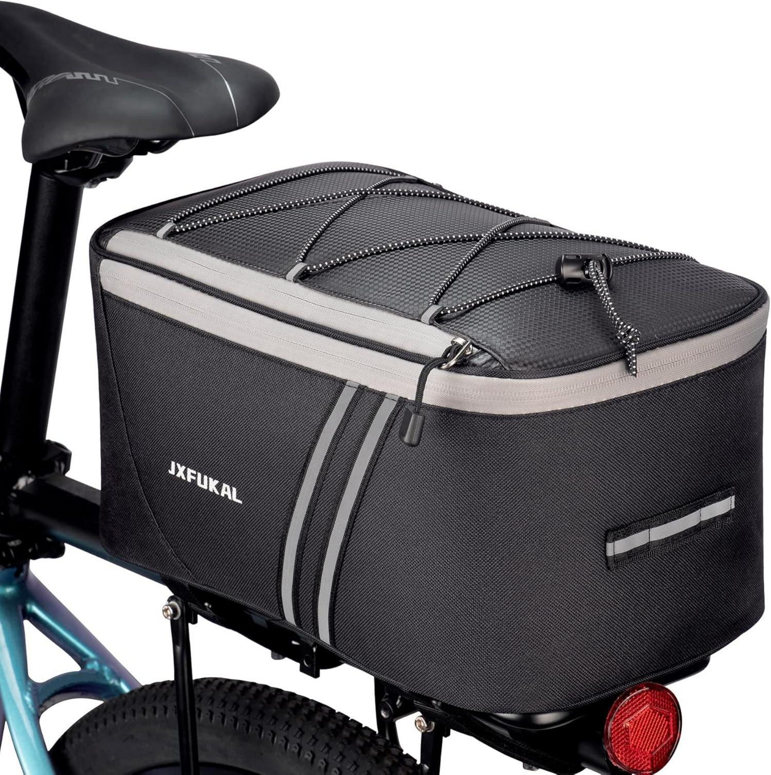 Fahrrad Gepäckträgertasche wasserdicht 12L reflektierend Tragetasche