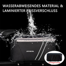 Fahrrad Gepäckträgertasche 12L wasserdicht reflektierend