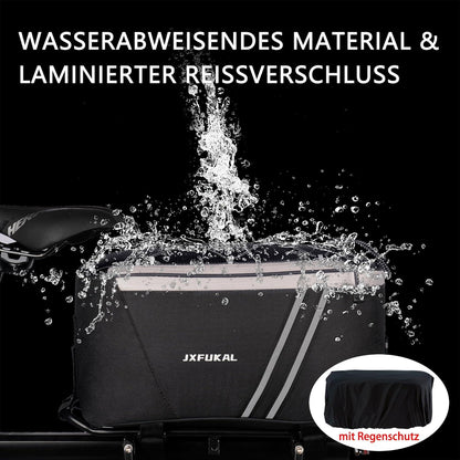 Fahrrad Gepäckträgertasche 12L wasserdicht reflektierend
