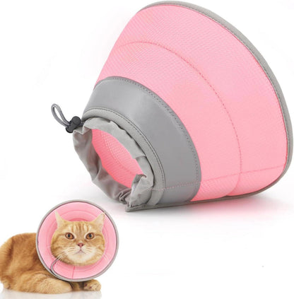 Katze Halskrause Einstellbarer Kragen Weich Orange