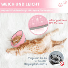 Halskrause Katze Einstellbarer Halsband Weich Kragen Cone