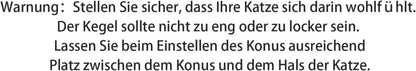 Supet Halskrause Katze verstellbarer Halsband Wiederherstellung Halsband weich Kragen Cone Nach Operation Verletzungen Welpen S grün