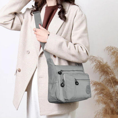 Aucuu Nylon Umhängetasche Damen Schultertasche Crossbody Bag Multifunktional