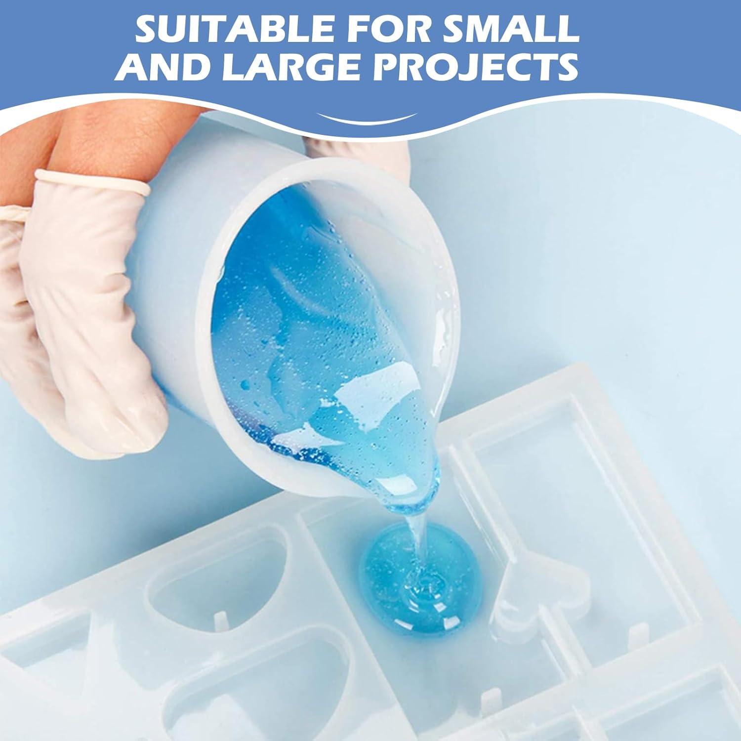 Silikon Messbecher 1000ml Harz Gießform Basteln Küche