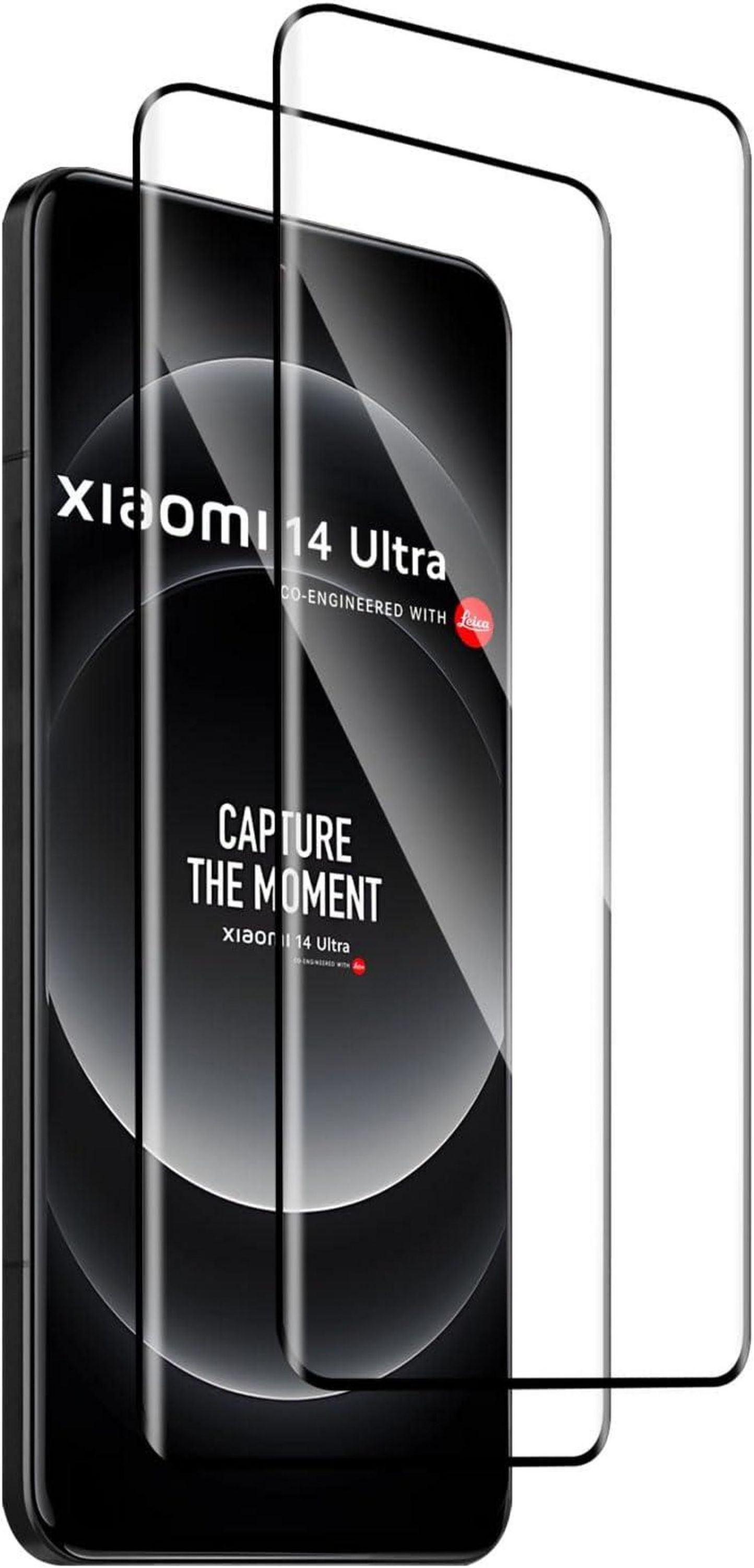 Panzerglas für Xiaomi 14 Ultra/PRO, 2er Pack Schutzfolie