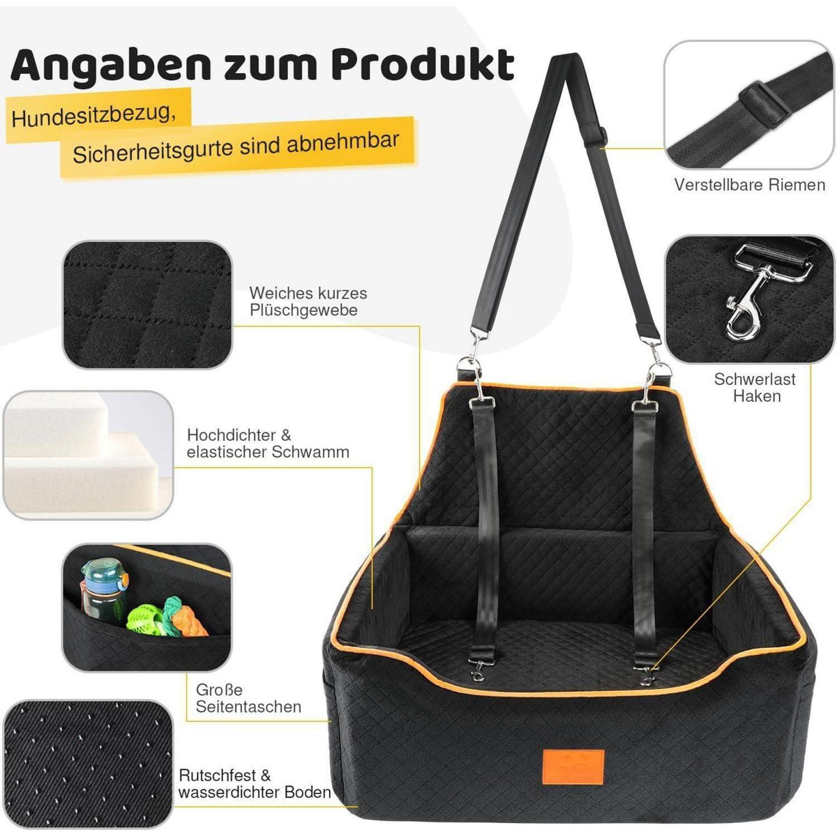 Hundesitz Auto – Komfortabel & Sicher für Große Hunde