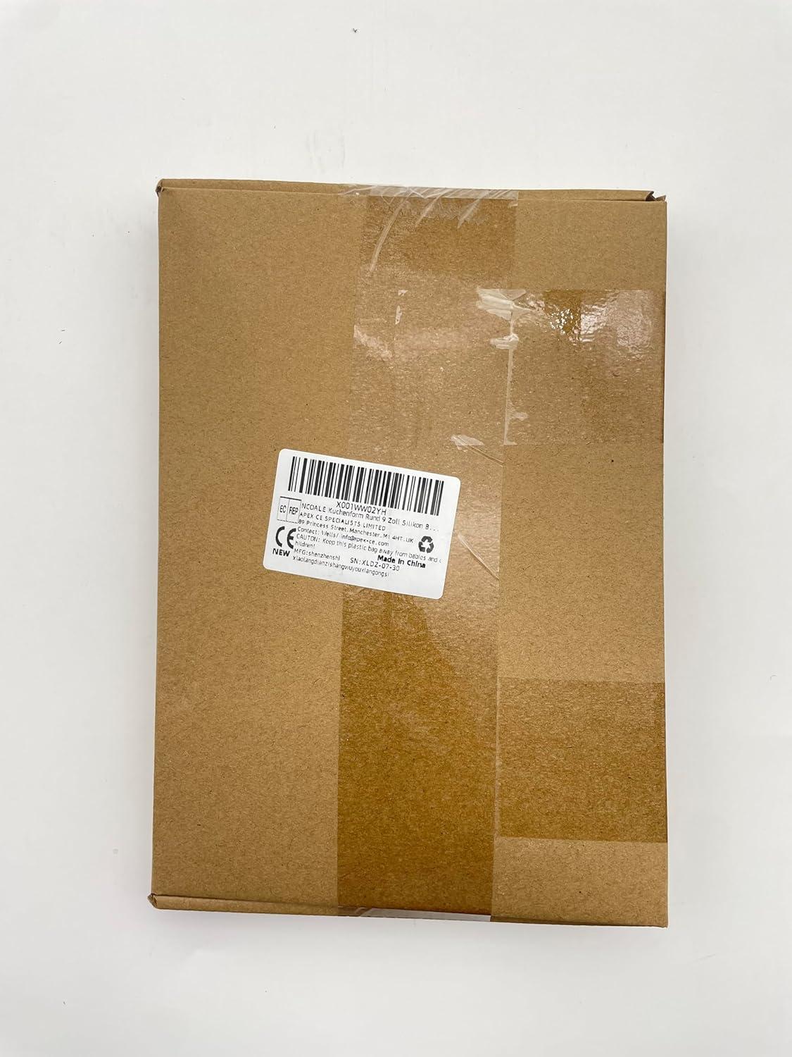 Silikon Backform 9 Zoll Rund Antihaft Tortenform BPA-frei auslaufsicher
