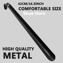 HieerBus Edelstahl Schuhlöffel Lang 45cm - Metall Shoehorn